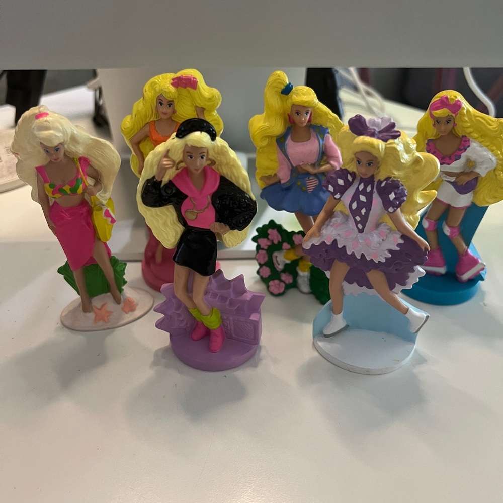 Vintage Happy Meal Barbies- 1991 Fashion Doll Collection